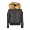 Denali Outerwear Boys with Kangaroo Pocket Black Bomber.