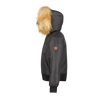 Denali Outerwear Boys with Kangaroo Pocket Black Bomber.