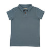Farren and Me Pique Knit Washed Light Blue Polo