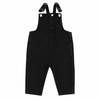 Little Parni Black Denim Overalls K704