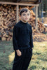 Mini Nod Boy Black Sweater