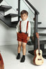Little Tempest Boys Rust Short and Shirt Set *PREORDER*