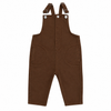 Little Parni Brown Denim Overalls K704