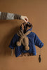 One More In The Family Padded Dark Blue Coat