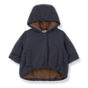One More In The Family Padded Dark Blue Coat