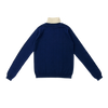 Coco Blanc Teen Navy Colorblock Turtleneck