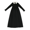 Coco Blanc Collared Black Maxi *PREORDER*