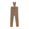 Coco Blanc Knit Suspender Mocha Leggings