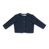 Coco Blanc Cropped Navy Blazer