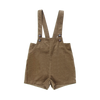 Coco Blanc Thin Corduroy Mocha Overalls *PREORDER*