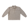 Coco Blanc Boxy Houndstooth Shirt *PREORDER*