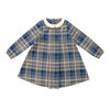 Coco Blanc Cream Collar Plaid Dress *PREORDER*