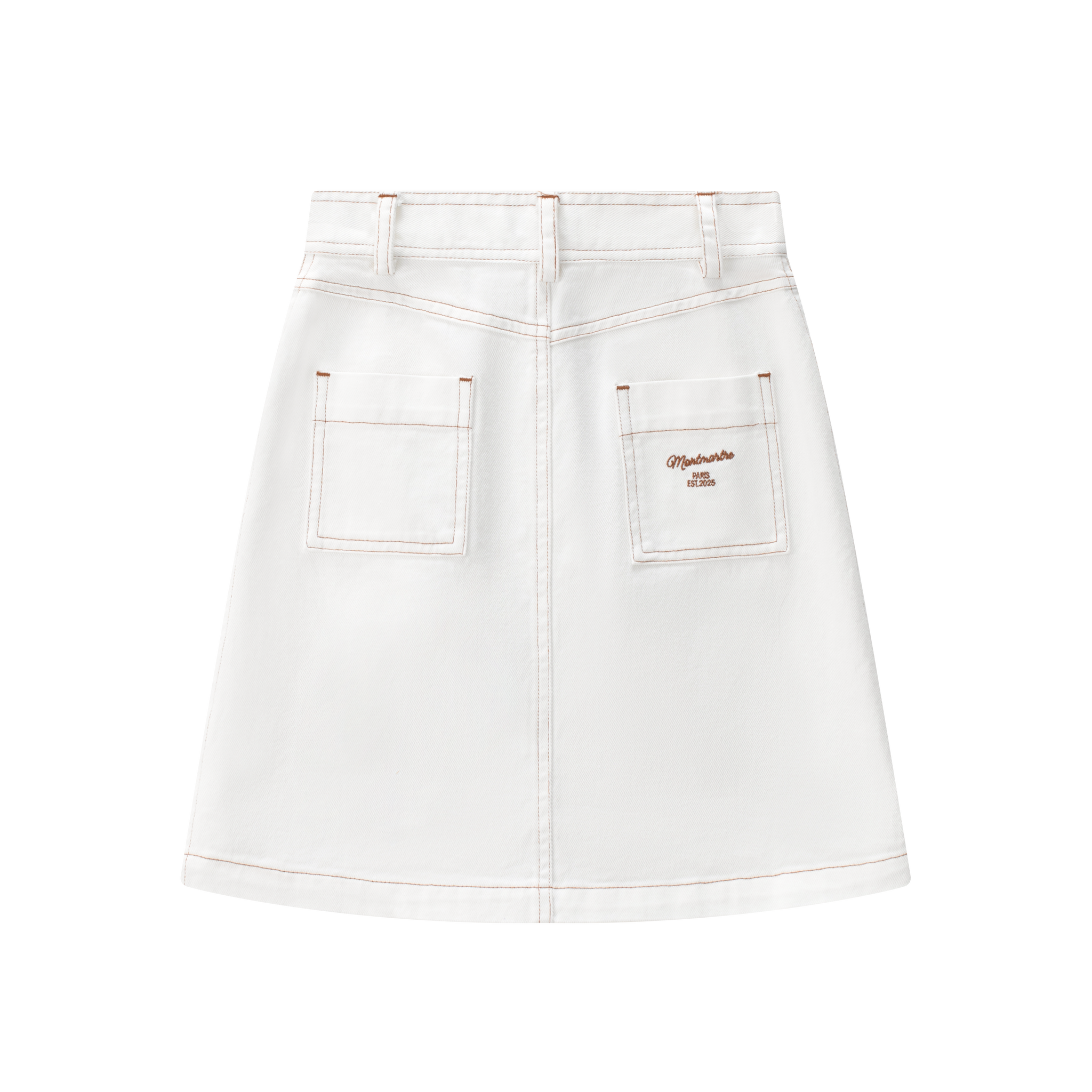 Coco Blanc White Denim Skirt | Macaroni Kids