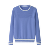 Coco Blanc Crew Blue Sweater