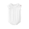 Coco Blanc Ruffle Collar White Romper