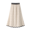 Coco Blanc Crochet Cream Skirt