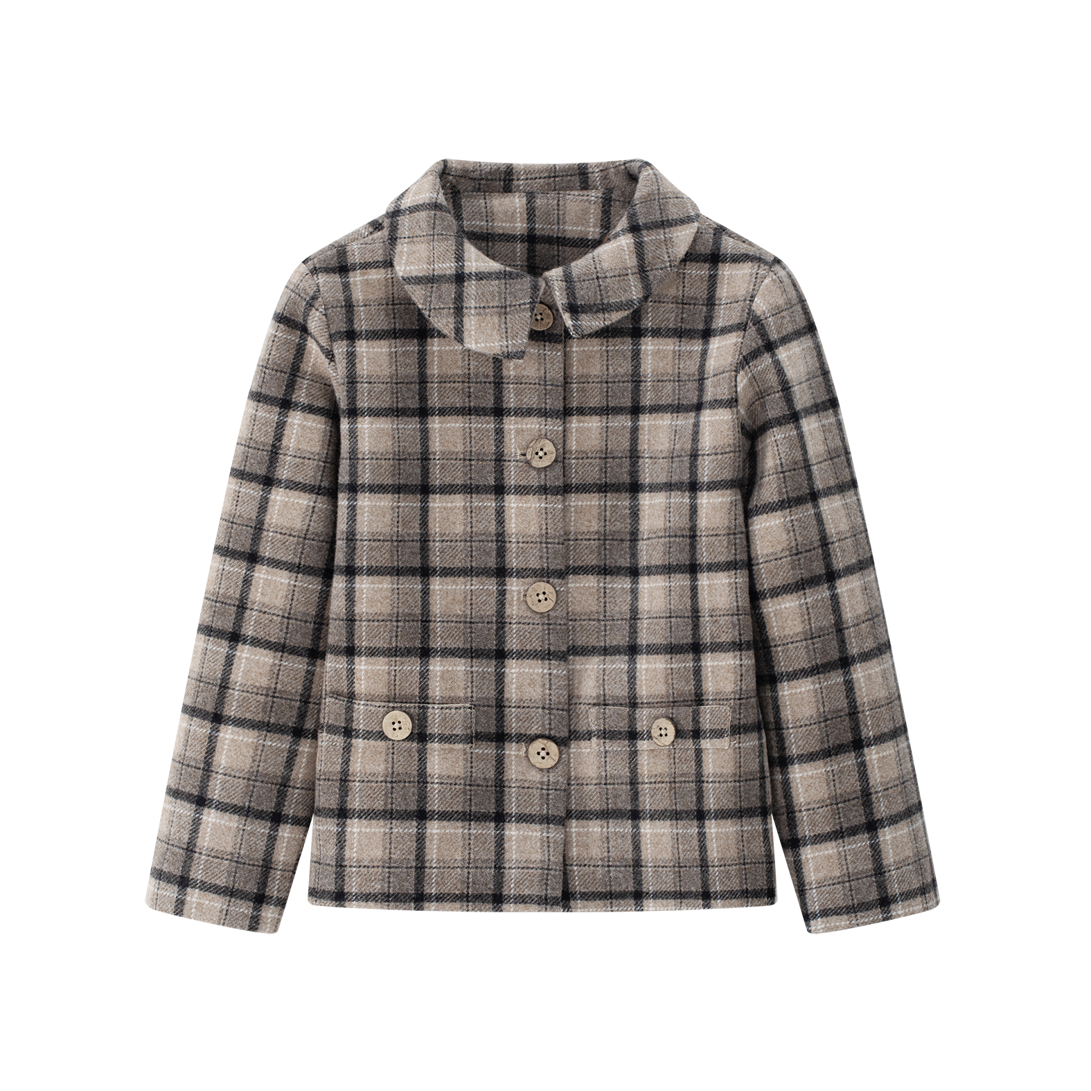 Coco Blanc Plaid Suit