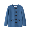 Coco Blanc Toggle Blue Cardigan