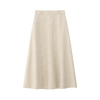 Coco Blanc Chevron Cream Skirt