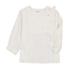 Coco Blanc Ruffle White Blouse