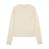 Coco Blanc Cabled Cream Sweater