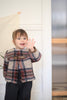 One More In The Family Girly Dark Blue Jacket
