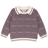 Blumint Chevron Knit Burgundy Seet.