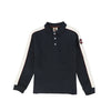 Colmar Long Sleeves Navy Blue Polo with Contrasting Colors