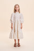 C'era Una Volta Madelaine Flower Dress Cream