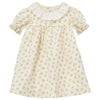 C'era Una Volta Frankie Baby Flower Dress Cream