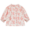 C'era Una Volta Tiffani Toile De Jouy Pink Shirt and Skirt Set