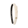 Limited Edition Classic Velvet Bow Cream Headband