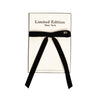 Limited Edition Classic Velvet Thin Black Bow *FINAL SALE*
