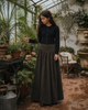 Retrokid Camille Teen Cropped Black Cardigan.