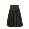 Retrokid Camille Maxi Brown Skirt.