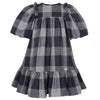 Jessie and James Catch Me Navy white check Dress