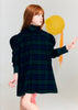 Morley Girls Fuji Bleu Dress Long with balloonsleeves
