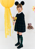 Morley Girls Grace Bleu Dress with white collar