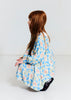 Morley Girls Henry Bleu Dress Long with collar