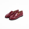 Camille Kids Clunky Stella Burgundy Leather Shoes