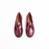 Camille Kids Clunky Stella Burgundy Leather Shoes