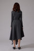 Soir Lyla Collared Grey Sweater.