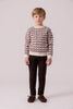 Cottier Ashton Knit Brown Sweater