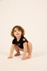 Little Parni Girls Est Short Sleeve Black Tshirt K509