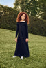 Little Parni Maxi Black Dress K529