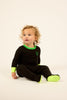 Little Parni Heartlock Neon Cuff Black/Green Stretchy PJ86