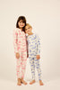 Little Parni Toile  Ivory/Blue Pajamas PJ93 FINAL SALE