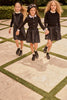 Little Parni Taffeta Black Jumper K589