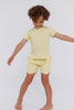 Crew Kids Rib Wash Boy's Tee Yellow