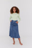 Crew Kids Pocket Maxi Blue Skirt